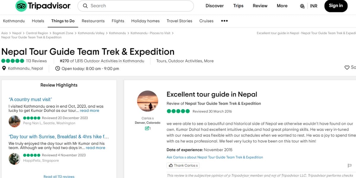 Gokyo Lakes Trek